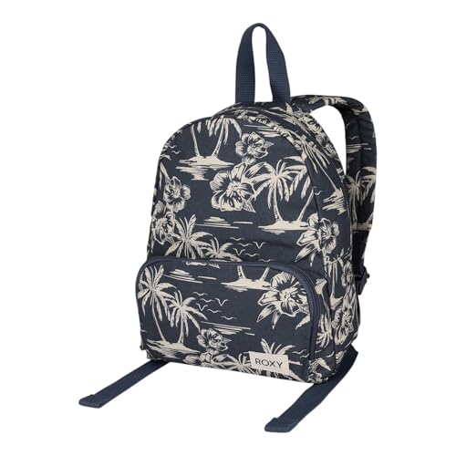 Image of Roxy Women's Always Core Backpack | Travel | Everyday Carry | Beach | Polyester | 8L Capacity - Vaca Vibes Indigo