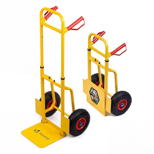 VOUNOT® Diable Pliable Charge Max. 200 kg Structure...