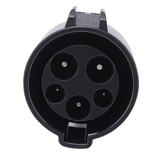 Adaptador J1772 a NACS de 80A con control de seguridad y diseño portátil 3