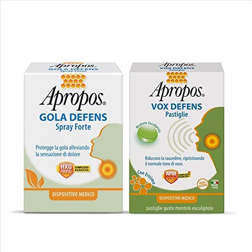 Desa Pharma Apropos Gola Defens Spray Forte + Vox Defens Pastiglie