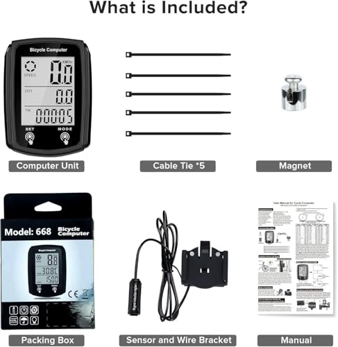 Hilceriy Wired Bike Computer