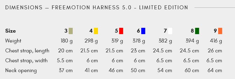 Non-Stop dogwear FREEMOTION Harness 5.0 |111| Limited Edition | Hundegeschirr für alle Sportarten, Größe:7