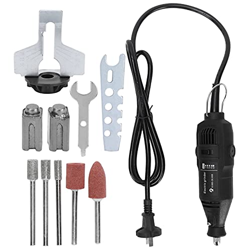 TANIQIACA Mini Electric Grinder 130W Handheld DIY Grinding Drilling Machine US 110V 50/60HZ