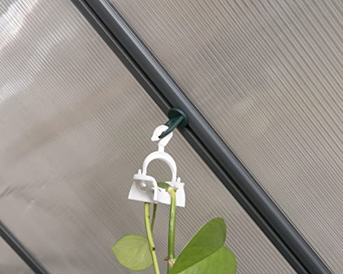 Palram Canopia Pflanzenaufhänger, Gewächshaus-Clips aus Kunststoff, 10 STK.