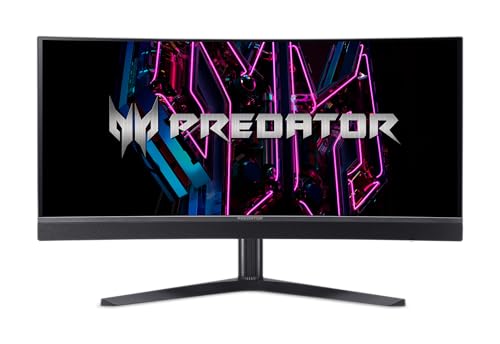 acer【Predator X34】湾曲型ゲームモニター X34bmiphz Acer Predator X34 UltraWide OLED Gaming Monitor with 175Hz