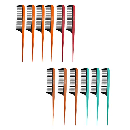 12pcs Hair Cutting Stylist Hairdressing Heat-resistant Antistatic Salon Comb by Generic