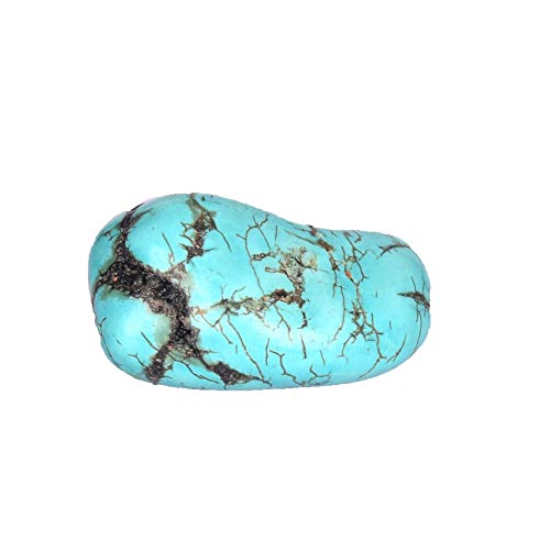 Natural Blue Color Uncut Rock Raw Rough Turquoise 48.00 Ct Healing Crystal Turquoise Gem, Certified Stone EU-184