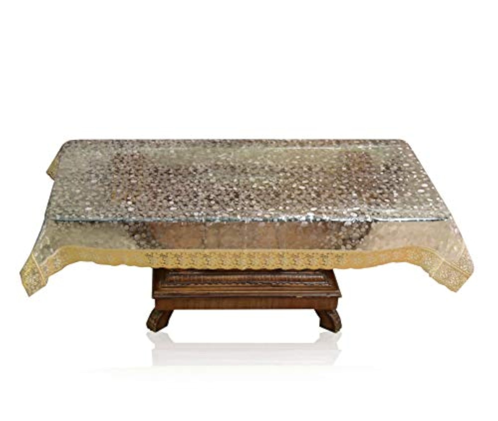 Geometric Designer Waterproof Rectangular Table Cover, 60X40 Inches