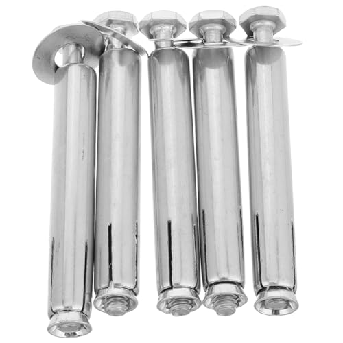 SOLUSTRE 5pcs Decorative Nail Warning Posts Screws Asphalt Anchors Screw Heavy Duty Expansion Screws Easy Install for Road Safety