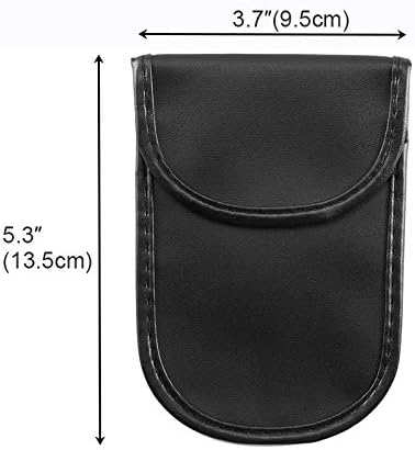 Mengshen(R) 3-Pack Cell Phone RF Signal Blocker Jammer Pouch Shielding Bag Case Double Layer MS-PX01 (pack of 3)
