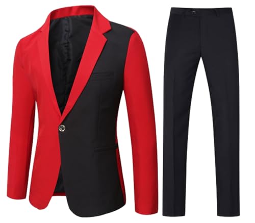 Costume veste à un bouton Kromoc et pantalon aux finitions tailleur