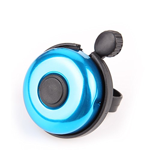 Rekata Aluminum Bike Bell, Loud Sound Bicycle Bell (Blue) #TOP1