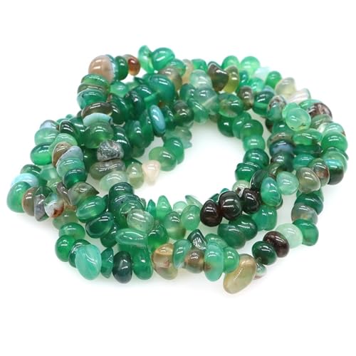 Perles de cristal flottantes en gravier irrégulier de 16IN pour création bijoux