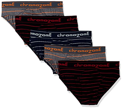 Image of Chromozome Men's Cotton Brief (Pack of 5)