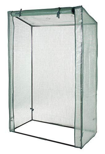 VERDELOOK | Serra Senza Ripiani Per Terrazzo con Telo in PE, 101x52x150 cm, Per Protezione Piante di Medie e Grandi Dimensioni, Giardinaggio, Resistente, Apertura Frontale con Cerniera