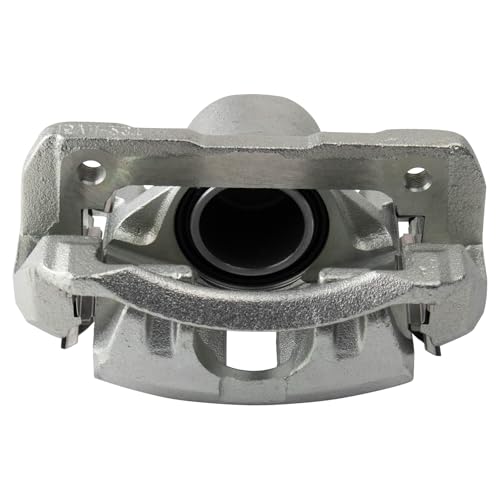 Image of TRQ Front Right Brake Caliper w /Bracket Passenger Side