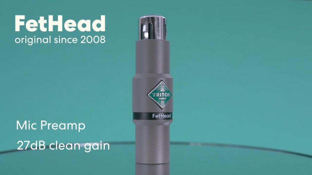 Triton Audio FetHead マイクプリアンプ ダイナミックマイク用
