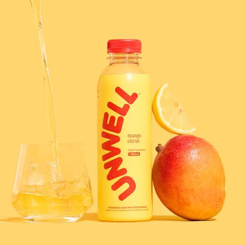 Image of Unwell Hydration Electrolyte Drink, Mango Citrus, 12 Pack