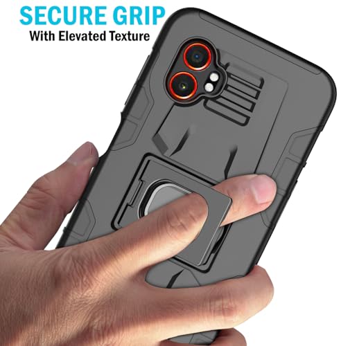 Nakedcellphone Rugged Combo for Samsung Galaxy XCover 7 Pro Case - Black by Nakedcellphone - Used condition - Image 4