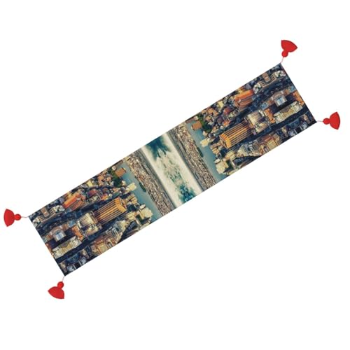 Chemin de table New York lin pour protéger et embellir votre table - 3