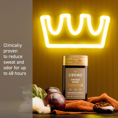 Image of Cremo Deodorant for Men, 48-hour Sweat and Odor Protection