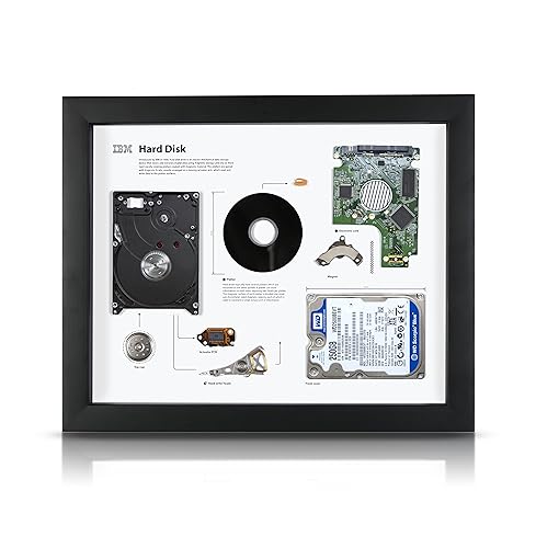 Décoration Studio Gaming avec Cadre Artisanal de Disque Dur pour Streamer