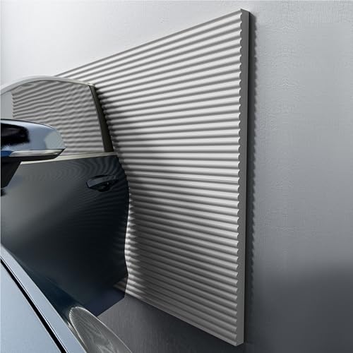 Protectores para Pared de Garaje Autoadherente Protector Columnas Anticolisión Protectores Extragrueso del Borde de Puertas Protector Puertas Coche