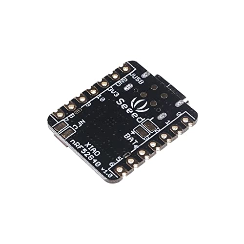 Image of Seeed Studio XIAO BLE Sense nRF52840 - Supports Arduino /MicroPython /CircuitPython - Bluetooth5.0 NFC with Onboard Antenna, Microcontroller with 6-axis IMU and PDM Microphone for Tiny Machine Learning.