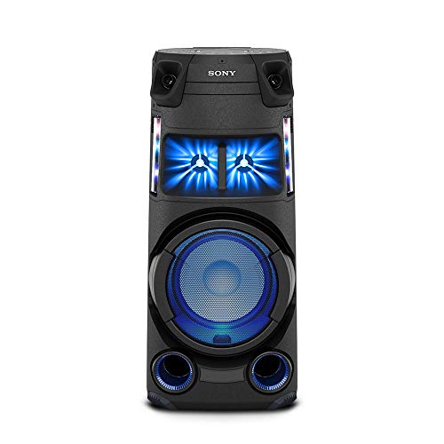 Sony MHC-V43D High Power Party Speaker with Bluetooth connectivity (Mic/Guitar, Jet Bass Booster, Gesture Control, USB, HDMI,CD/DVD) - Black view 1
