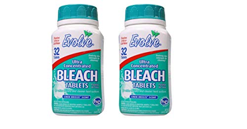 Evolve Original Scent Bleach Tablets (2, Linen Breeze)