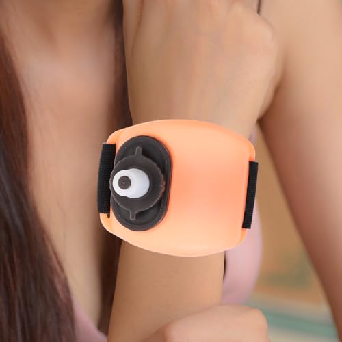 Botella de agua deportiva portátil antiderrames con pulsera cómoda 8
