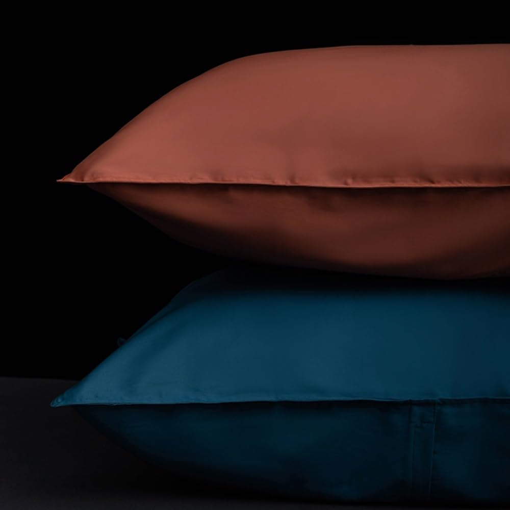 Funda Almohada Seda 1 Uds. Funda de Almohada algodón, Funda Protectora Multicolor for el Cabello, Fundas(Color 2,48x150cm)