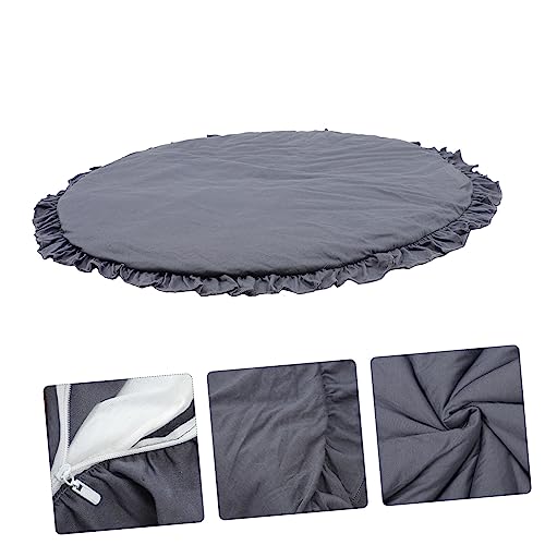 TOYANDONA Kruipende Deken Kids Play Mat Circulaire Tapijt Kids Ronde Tapijt Baby Kruipen Tapijt Ronde Gebied Tapijt Vloerkleed Baby Kruipen Spelen Tapijt Baby Kruipen Tapijt Baby Spelen - Afbeelding 7