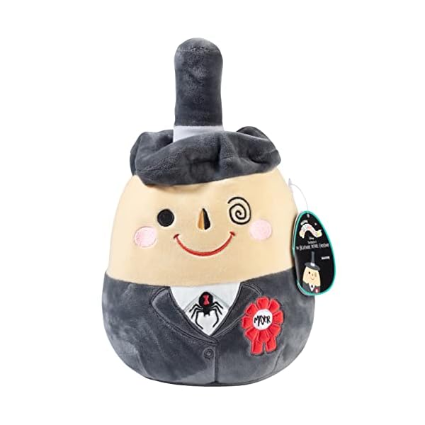 Squishmallow 8" Nightmare Before Christmas Mayor - Official Kellytoy Halloween Holiday Plush - Cute and Soft Stuffed Animal Toy - Great Gift for Kids