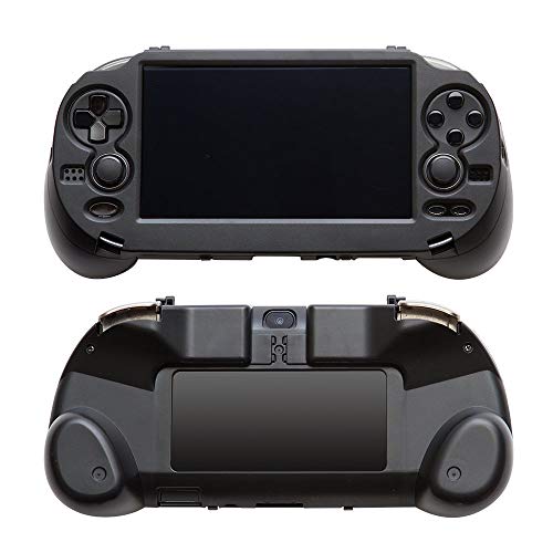 Sedicoca Portable Electronic Device Cover For Playstation Ps Vita 1000, L2 R2 Trigger Button Grip Shell Controller Protective Case thumb #1