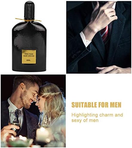 Men's Perfume Male's Perfume Cologne Spray, 80ml Exquisite Gentleman Fragrance Scent Freshing Charming Long-lasting Light Fragrance for Business Dinner Date