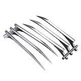 ★ Verpackung und Größe: ein Paar von Wolverine Kralle Riemen, Länge: 25cm / 9.84inch, Gewicht: ein Paar 140g.