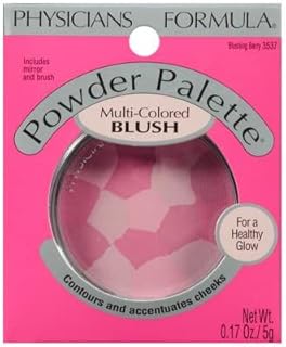 Physicians Formula Powder Palette Blush, Blushing Berry, 0.17 Ounce