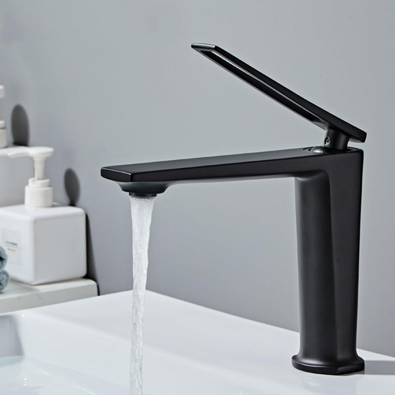 Robinet de lavabo anti-éclaboussure cascade chaude froide - 4