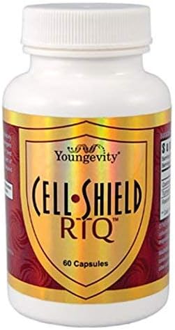 Youngevity Resveratrol Turmeric Quercetin RTQ Cell Shield - 60 Capsules (Pack of 1)
