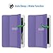 JETech Case for iPad Pro 12.9 Inch (1st and 2nd Generation, 2015 and 2017 Model), Auto Wake/Sleep (Purple)