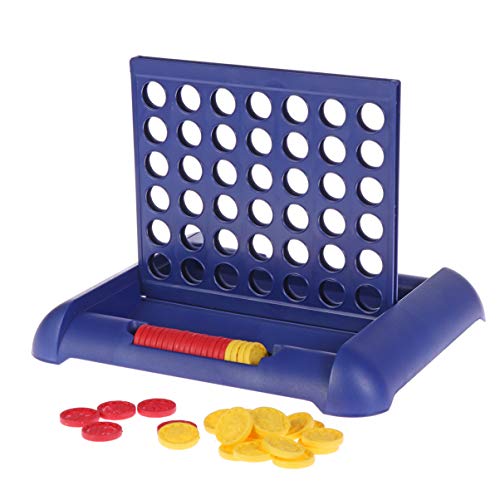 NUOBESTY The Classic Game of Connect, Connect for Game, Connect Game Board Educational Toy, Checker Game for Baby Kid Child, Classic Four in a Row Gaming Family Chess Games