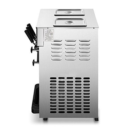 MXBAOHENG Weiche Eismaschine mit 3 Geschmacksrichtungen, 110 V – Bild 6
