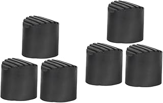 Angoily Ladder Feet Covers 6 Pcs Ladder Anti-Skid Mat Telescoping Ladder Chair Leg Replacement Covers Ladder Rubber Tips Telescoping Ladders