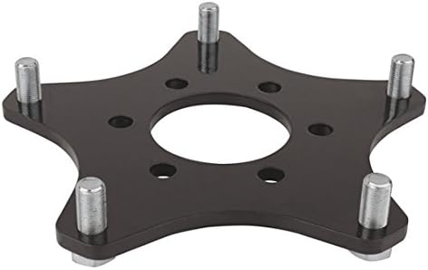 Speedway Motors Wide 5 Wheel Adapter to 6 Pin Sprint Car Hub Pattern 3/8 Inch Steel with 5/8 UNF Studs Adapts Early Modified Wheels Universal Fit