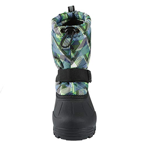 Image of Northside Frosty Insulated Winter Snow Boots for Girls and Boys with Rugged, Water Resistant Nylon Upper, Quick-Drying Lining, Removable EVA Insole, and Durable TPR Outsole