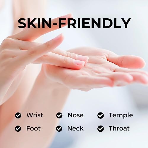Benatu Lavender Essential Oil Roll On, Pre-Diluted Aromatherapy Blend For Skin, Topical Massage - Soothe, Calm, Relax #TOP4