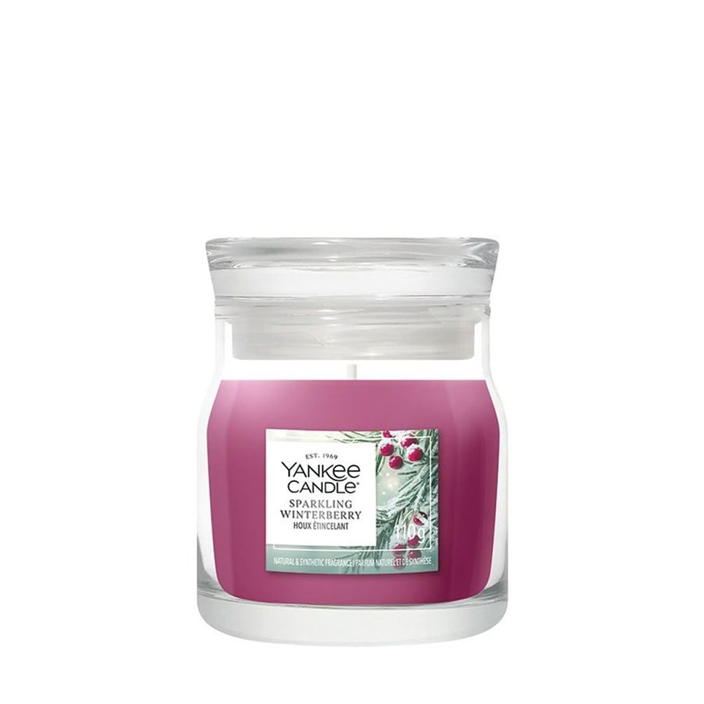 Yankee Candle Sparkling Winterberry Small Jar
