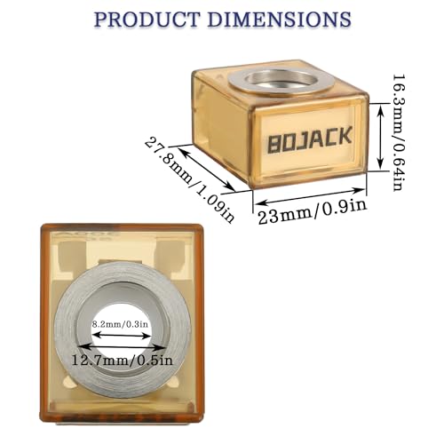 BOJACK MRBF Terminal Fuse Block 150 AMP Marine Rated Battery Fuse 58V DC Max IP66 Waterproof Fuse Holder 150A by BOJACK - Image 5