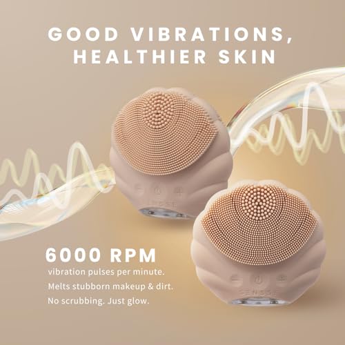 Cepillo de limpieza facial de silicona SENSSE Clarifive para desmaquillar y limpiar poros 2